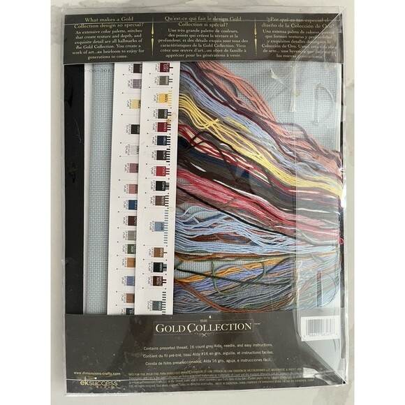 Dimensions Gold Collection 8569 A Treasured Time Cross Stitch D Lewan NEW Sealed - Picture 2 of 2